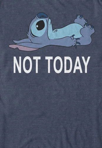 Vista 3 de Disney Camiseta Lilo & Stitch Not Today para hombre
