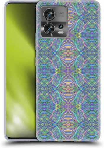 Vista 14 de Head Case Designs Officially Licensed Suzan Lind Carnival Colours & Patterns Soft Gel Case Compatible with Motorola Moto Edge 30 Fusion