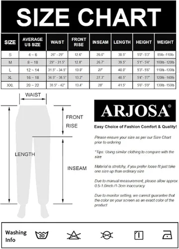 Vista 6 de ARJOSA Pantalones de yoga con abertura lateral para mujer pantalones de yoga con pierna ancha pantalones de playa
