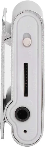 Vista 8 de Reproductor de MP3, pantalla LCD, reproductor de música, mini reproductor digital de clip con auriculares y cable USB, soporta hasta 32 GB (plateado)