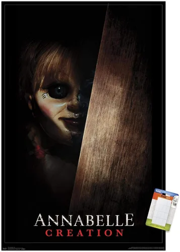 Vista 17 de Trends International Annabelle - Póster de pared Peek, 22.375 x 34 pulgadas, versión premium sin marco