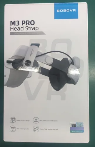 Vista 8 de BOBOVR M3 Pro Battery Pack Head Strap Accessories, Reduce Facial Stress,Magnetic Battery Swap Design,Compatible with Meta Quest 3