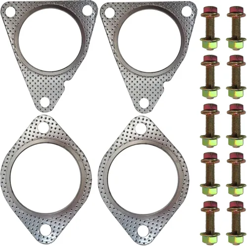 Vista 5 de Kit de tornillos de junta de escape de motor para Infiniti Q50 RWD 370z RWD/AWD G37
