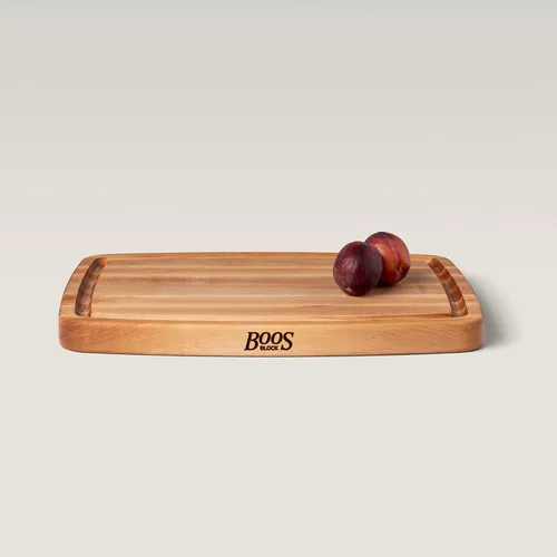 Vista 9 de John Boos CB Series Tabla de cortar rectangular de madera de arce de 20 x 14 pulgadas, 1.5 pulgadas de grosor, bloque de carnicero reversible de 12