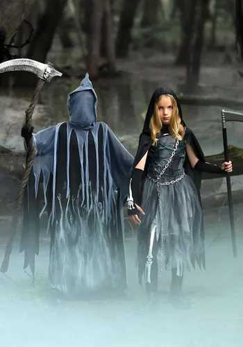 Vista 5 de Disfraz de niña Reaper