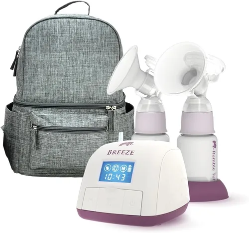Vista 9 de Rumble Tuff Extractor de leche eléctrico Breeze con kits de colección clásica