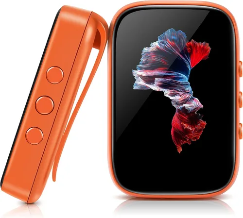 Vista 9 de Reproductor de MP3 de 32 GB con Bluetooth Deportes Clip-on Reproductor de música Soporte FM Radio Grabación de voz Libro electrónico Calendario