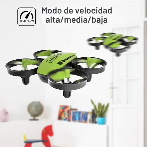 Vista 6 de Cheerwing CW10 Mini Dron, WiFi FPV Drone con cámara RC Drone Toy