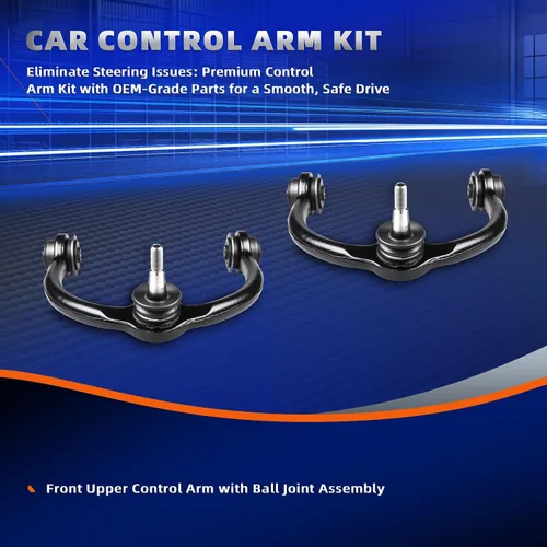 Vista 2 de 2 piezas de brazo de control superior delantero y conjunto de rótula para 2006-2010 J-eep Commander 2005-2010 Jeep Grand Cherokee K620188 x2