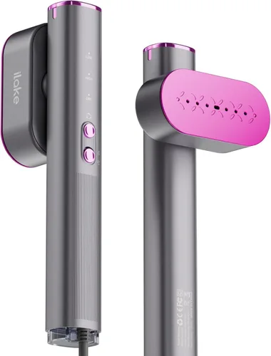 Vista 11 de Vaporizador para ropa, vaporizador portátil de 1000 W, tamaño de viaje, 100-240 V de doble voltaje, tanque de 4.1 fl oz, vapor de mano y plancha 2