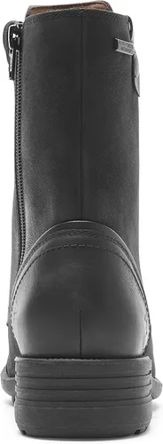 Vista 2 de Cobb Hill Botines Brunswick con encaje impermeable para mujer, Negro