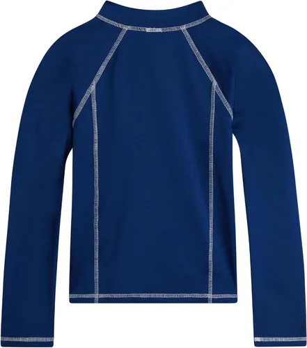 Vista 6 de Body Glove Camiseta de natación para niños, protección solar UPF 50+, secado rápido, manga larga, protección contra erupciones para niños, jóvenes
