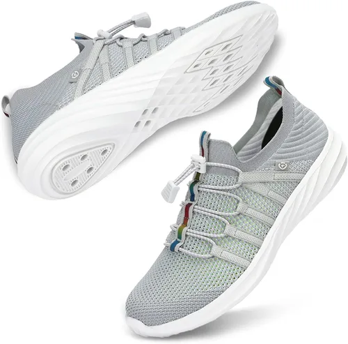 Vista 2 de VIFUUR Zapatos de agua para hombre y mujer, zapatos deportivos para playa, surf, caminar, kayak, barco, piscina