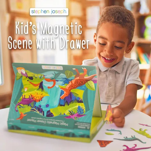 Vista 2 de Stephen Joseph, Escena magnética para niños con cajón