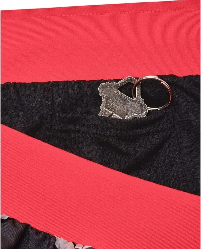 Vista 6 de Under Armour Fly By 2.0 - Pantalones cortos estampados de correr para mujer