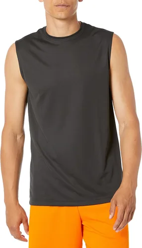 Vista 2 de Amazon Essentials Men's Active Performance Tech Muscle Sleeveless Top, Breathable Moisture Wicking Workout Shirt