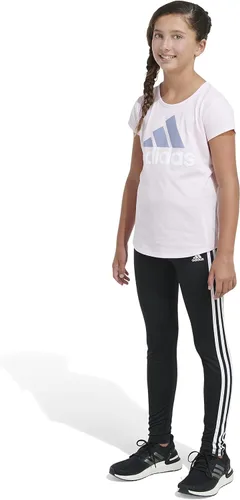 Vista 4 de adidas Camiseta Bos Essential de algodón de manga corta para niña