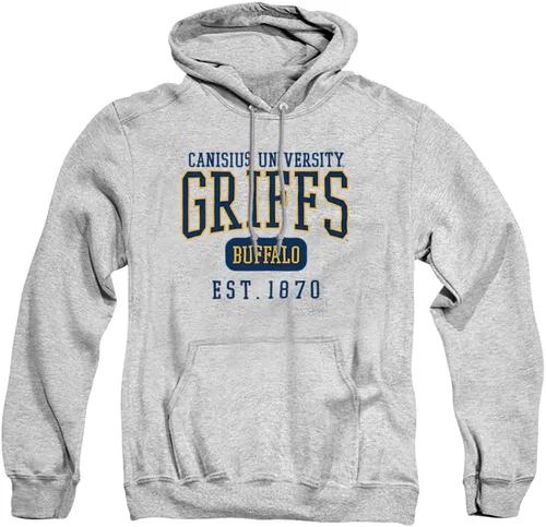 Vista 223 de LOGOVISION Colección de sudaderas con capucha unisex con diseño oficial de Collegiate Est. Date para hombres y mujeres