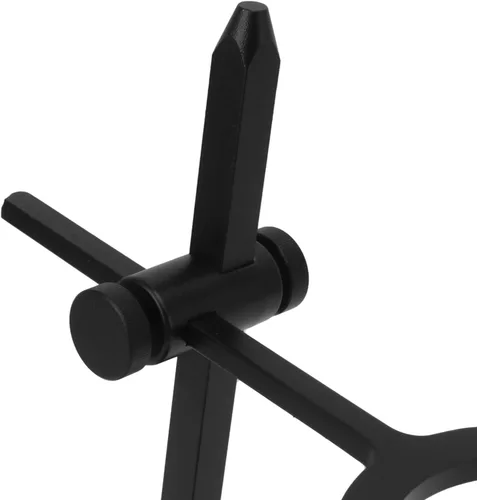 Vista 8 de Soporte para gotero de estación de café, con soporte ajustable de aleación de aluminio, cafetera de goteo con filtro de acero inoxidable