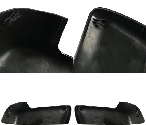 Vista 3 de sportuli Tapa Espejo Negro Reemplazo para 2019-2025 Accesorios de Chevy Silverado / GMC Sierra 1500 (Negro)