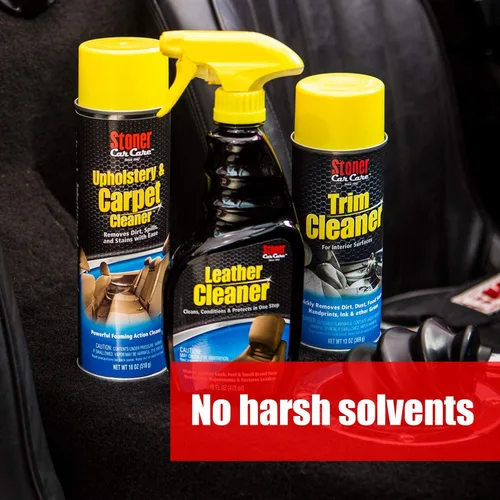Vista 6 de Stoner Car Care 95400 Limpiador y acondicionador de cuero para limpiador interior de automóvil 3 en 1 para rehidratar, proteger y preservar