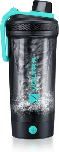 Vista 15 de VOLTRX Botella agitadora, Mezclador eléctrico recargable USB C con Gallium para batidos de proteínas, Vasos agitadores para batidos de proteínas