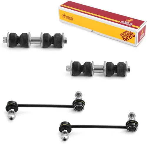 Vista 151 de Metrix Premium Chassis Parts - Kit de 4 piezas de barra estabilizadora delantera y trasera con enlace de extremo de barra estabilizadora para Ford