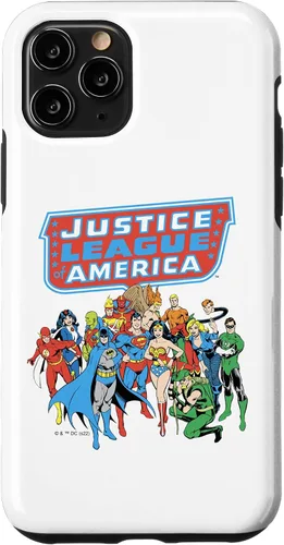 Vista 27 de Funda para iPhone 16 DC Comics Justice League Of America Group Shot