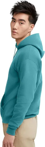Vista 3 de Hanes EcoSmart Hoodie, Midweight Fleece, Pullover Hooded Sweatshirt for Men