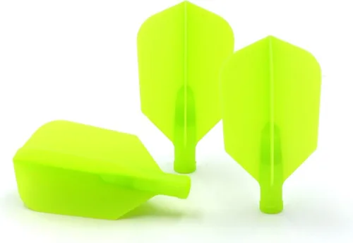 Vista 2 de Black Scorpion CUESOUL TERO AK4 Dart Flights Slim con 7 colores, juego de 3 piezas (verde)