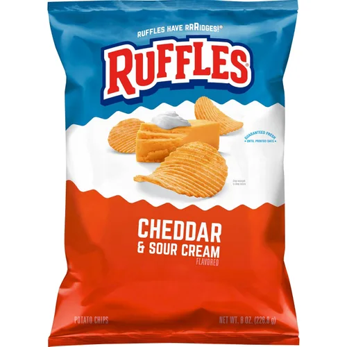 Vista 10 de Ruffles Papas fritas Ruffles con aderezo, 8.5 onzas