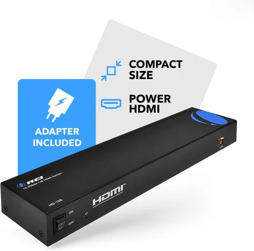Vista 9 de Divisor de potencia con puertos HDMI para full HD V. 1.3