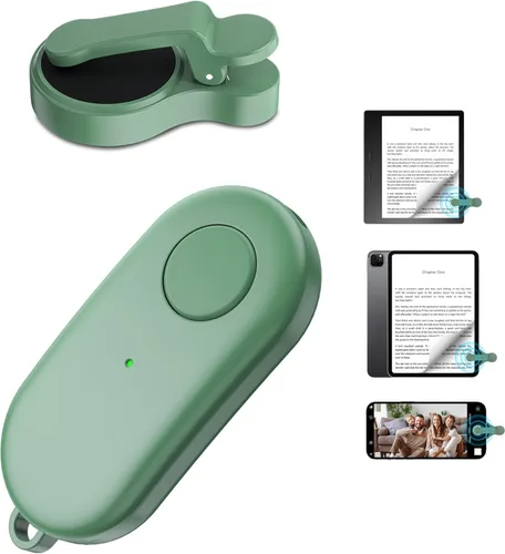 Vista 14 de Volteador de página con control remoto para Kindle Paperwhite, Oasis, Kobo eReaders, accesorios de volteador de página para Kindle, compatible