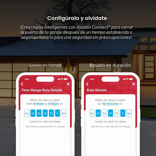 Vista 11 de Genie Chain Glide Connect Essentials - Abridor inteligente de puerta