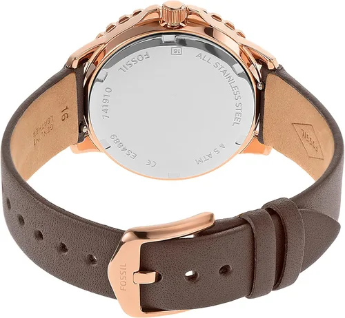 Vista 5 de Fossil Izzy - Reloj de cuarzo para mujer de acero inoxidable