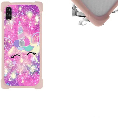 Vista 18 de jioeuinly Funda compatible con ZTE Blade X1 5G Phone Case PC Backplane + cubierta de silicona suave marco XSH