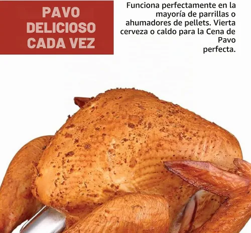 Vista 3 de Camp Chef, Sante Series soporte para asar pavo con infusionador para interior y exterior TKYC