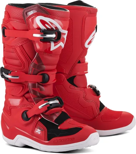 Vista 2 de Alpinestars Botas Tech 7S Unisex Juveniles Rojo