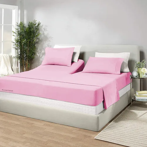 Vista 74 de Juego de sábanas de algodón de 600 hilos tamaño Queen dividido para base de cama ajustable, juego de sábanas de 4 piezas con bolsillo profundo