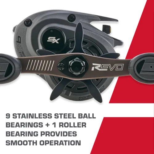 Vista 6 de Abu Garcia Revo SX Carrete de Pesca de Bajo Perfil