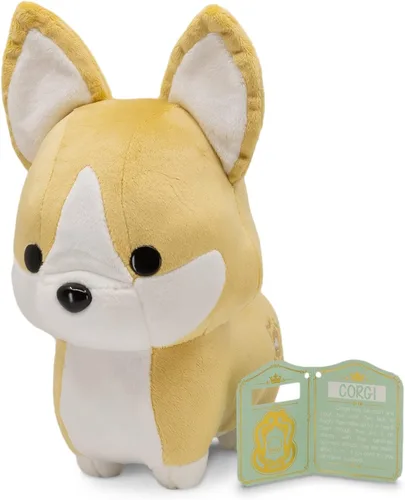 Vista 3 de Bellzi Tan Corgi Juguete de Peluche de Animal Lindo - Adorable Juguete Suave de Corgi de Peluche y Regalos - Regalo Perfecto para Niños, Bebés