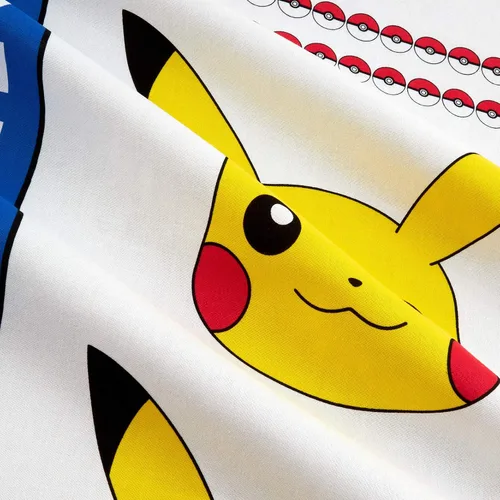 Vista 3 de Robert Kaufman Pokemon Pikachu - Tela de edredón de 24 pulgadas, multicolor