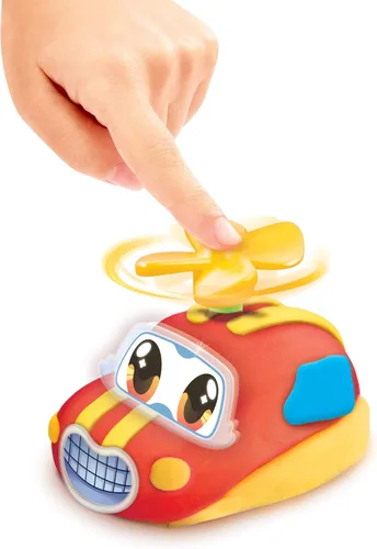 Vista 3 de Canal Toys Power Dough Vehicles - Masa interactiva de caja grande (20 piezas)