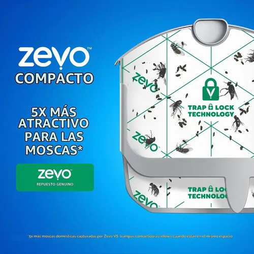 Vista 7 de Zevo Trampa compacta para insectos voladores para mosquitos y moscas