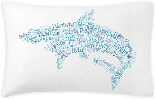 Vista 9 de Let's Make Memories Name Art - Funda de almohada, personalizada con nombre, hora de la siesta/hora de acostarse, mariposa