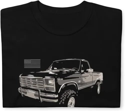Vista 4 de Vintage 1986 Ford F150 XLT Lariat Truck Camiseta