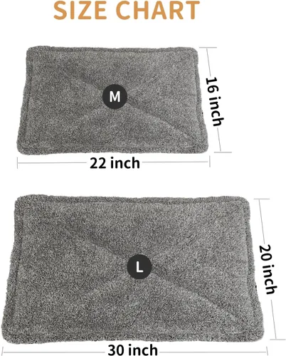 Vista 5 de Almohada de Cama Autocalentable para Gatos, Manta Térmica para Cama de Gato Autocalentable para Gatos de Interior y Perros Pequeños, 22 * 16