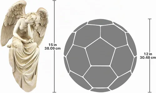 Vista 7 de Design Toscano Estatua de ángel gracia extendida