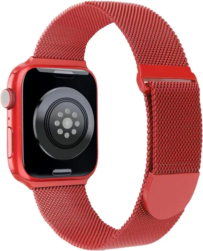 Vista 2 de Correa de metal compatible con correas de Apple Watch de 1.496 in 1.575 in 1.614 in 1.654 in 1.732 in 1.772 in 1.811 in 1.929 in Ultra 3/2/1, correa
