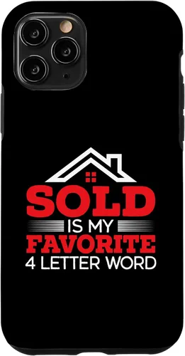 Vista 27 de iPhone 16 Sold Is My Favorite 4 Letter Word Real Estate Agent Realtor Case